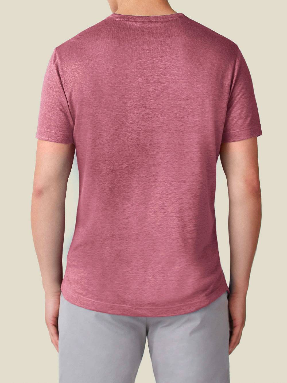 Luca Faloni T-ShirtJersey di Lino Outlet