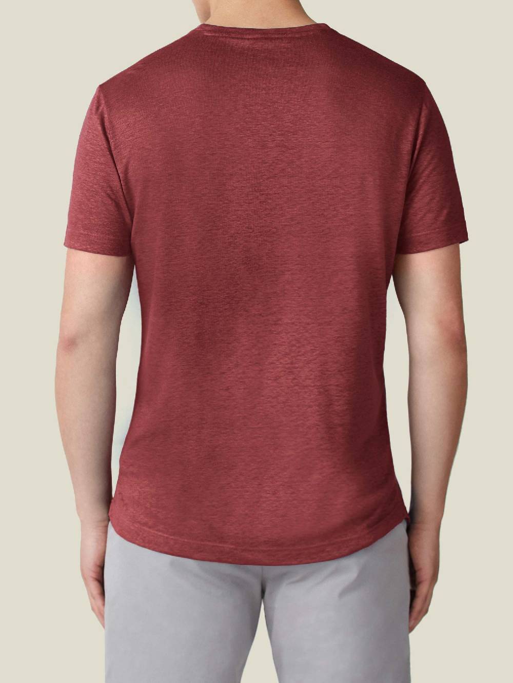 Luca Faloni T-ShirtJersey di Lino Offerte