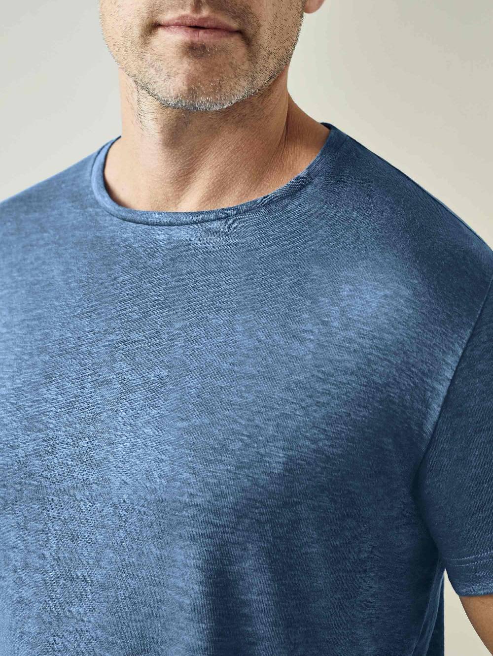 Luca Faloni T-ShirtJersey di Lino Negozio