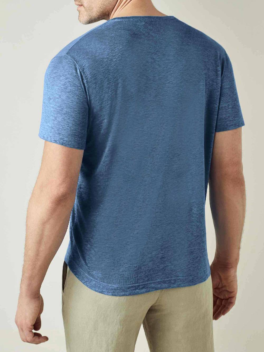 Luca Faloni T-ShirtJersey di Lino Negozio