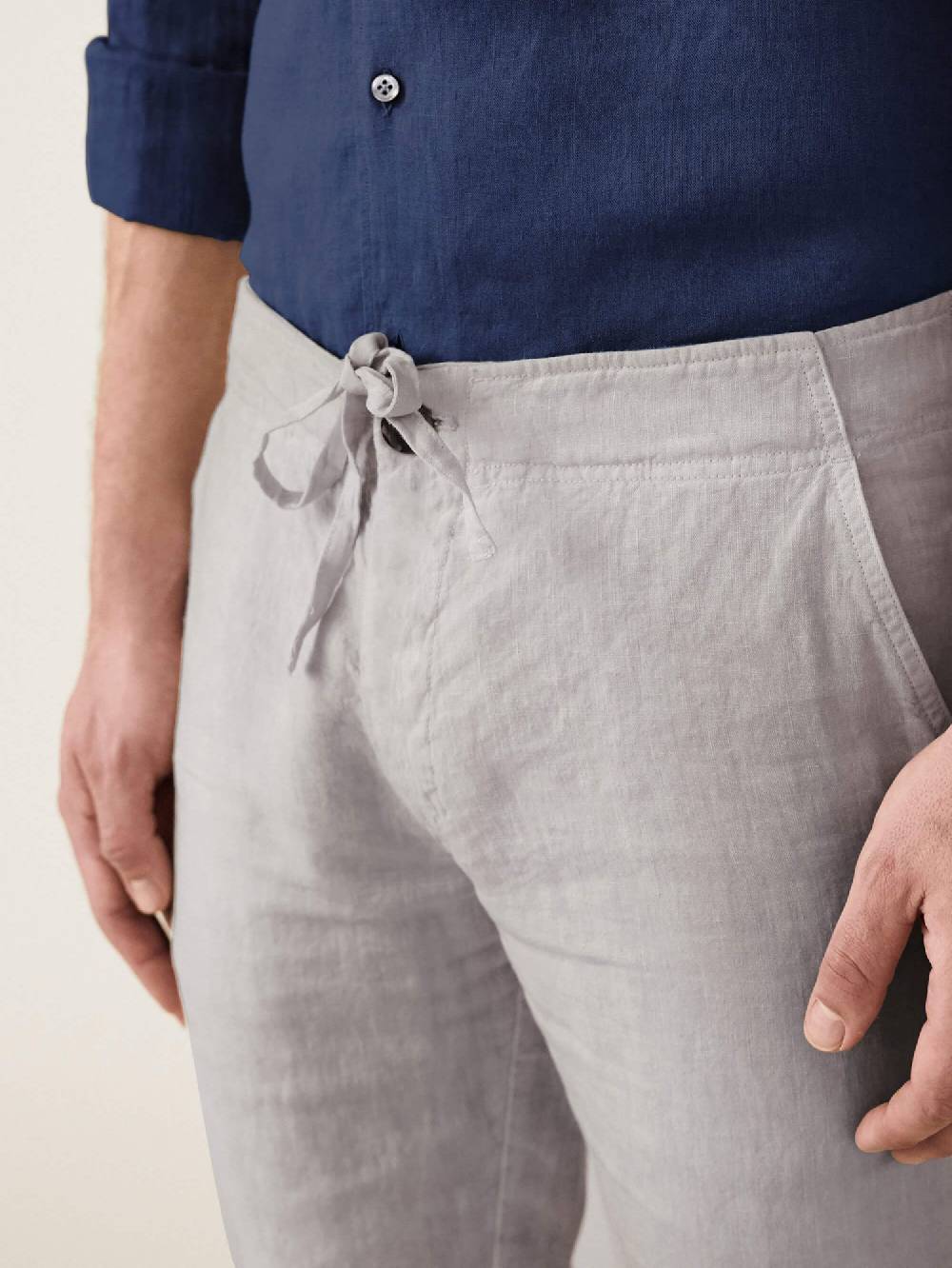 Luca Faloni Lipari PantaloniLino Presa