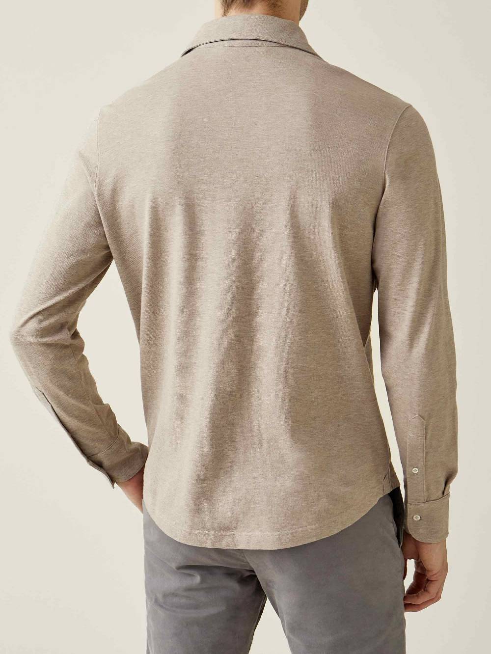 Luca Faloni Brera Polo Piqué di cotone Saldi