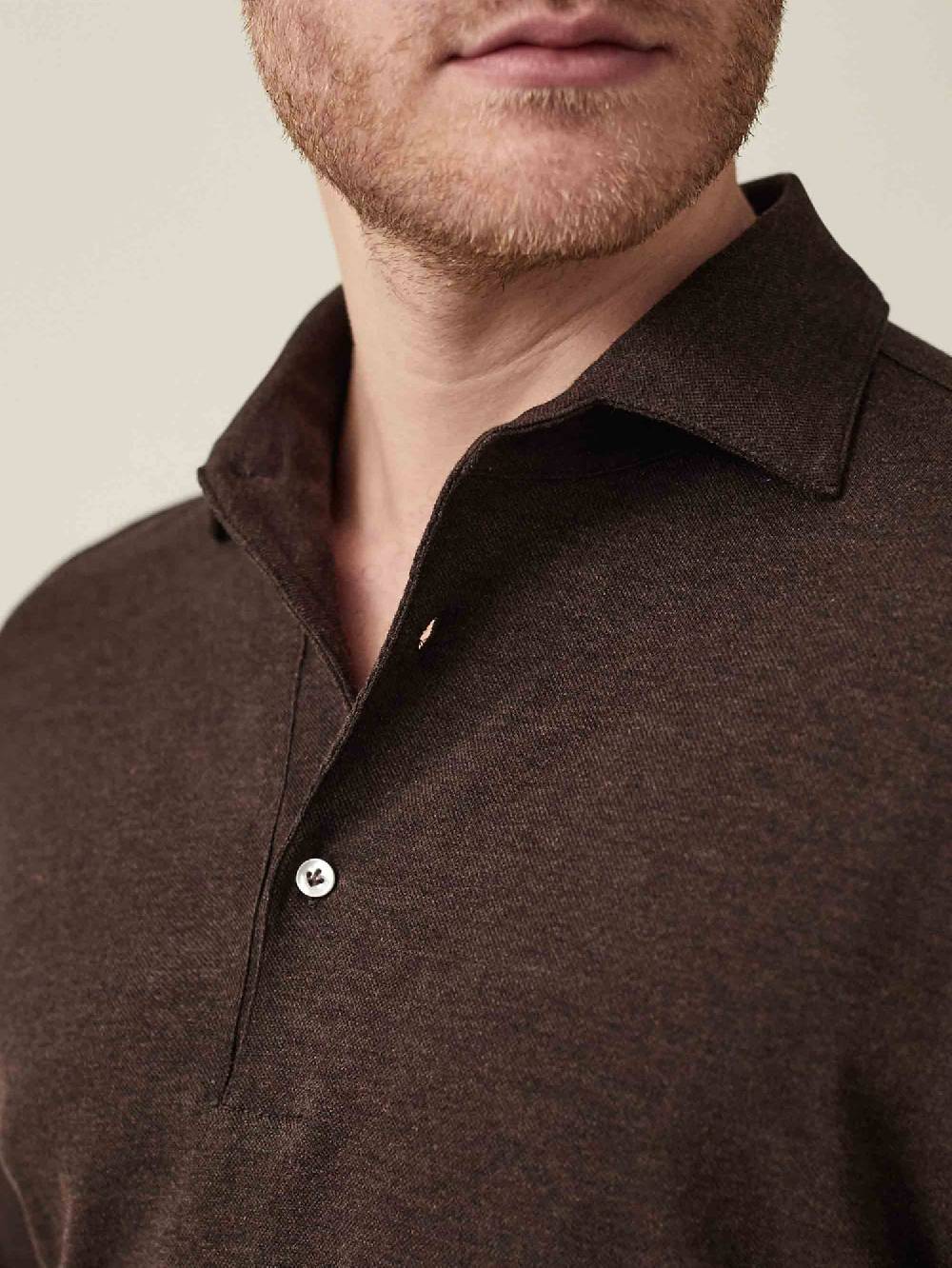 Luca Faloni Brera Polo Piqué di cotone I Più Venduti