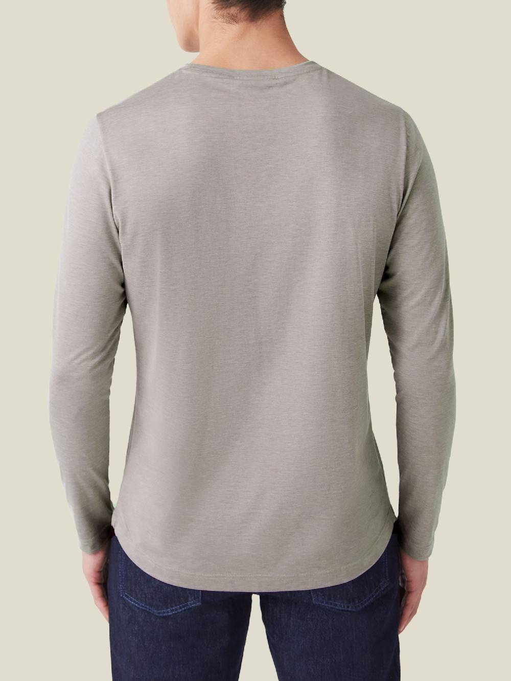 Luca Faloni T-Shirt Maniche LungheSeta Cotone Negozio