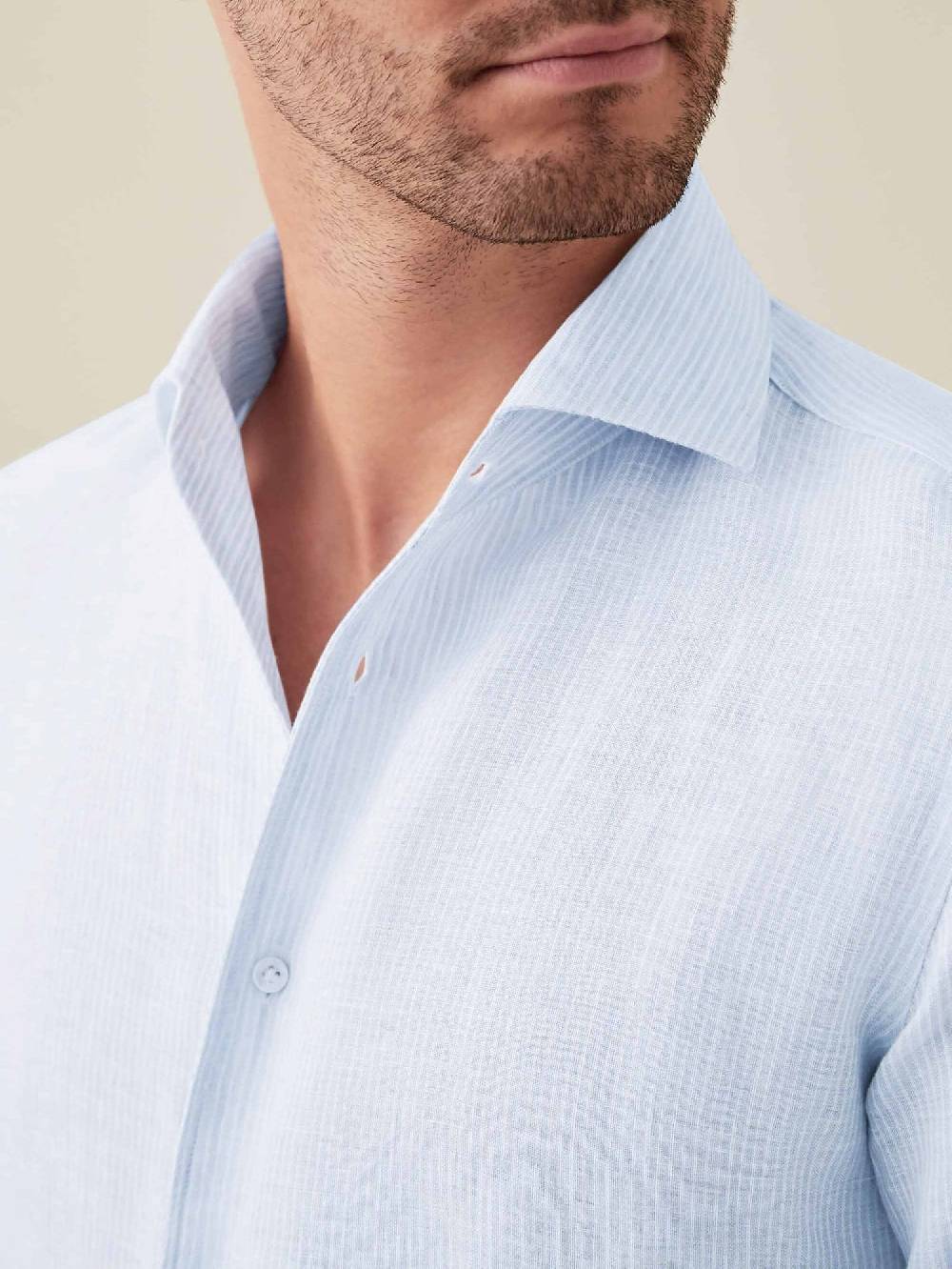 Luca Faloni Camicia PortofinoLino Soddisfazione Garantita