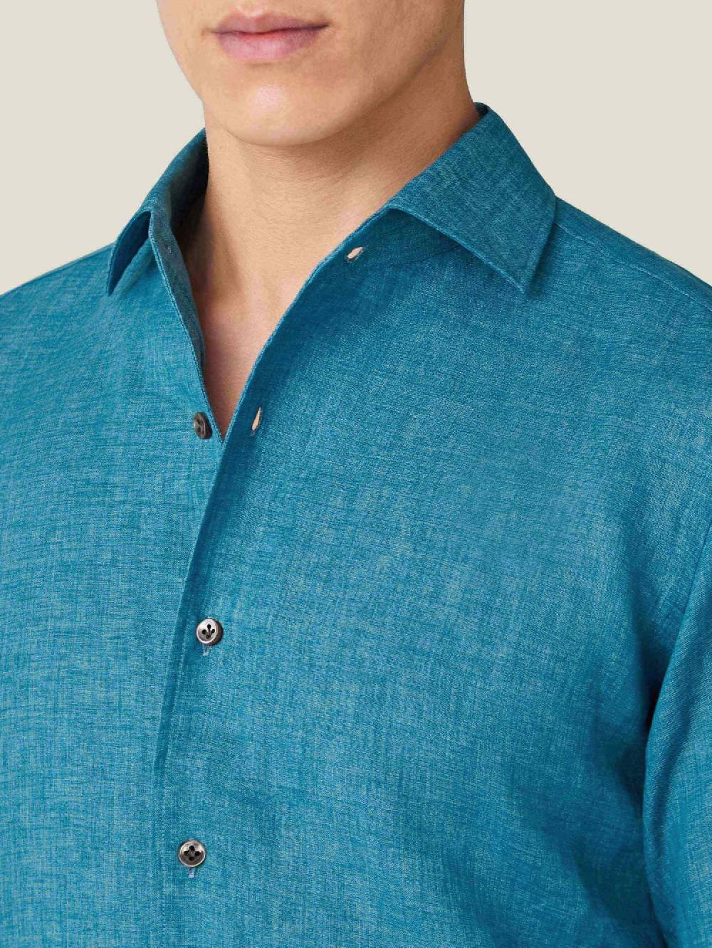 Luca Faloni Camicia PortofinoLino Fino Al -60%