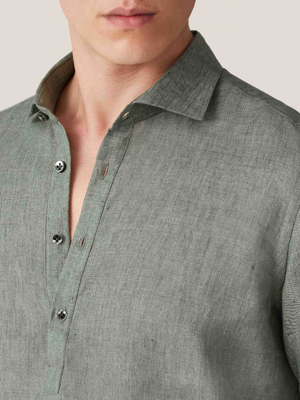 Luca Faloni Camicia RavelloLino Sottocosto