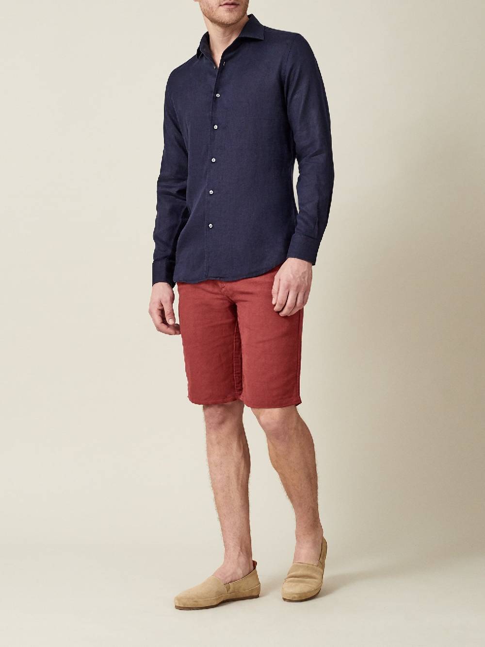 Luca Faloni Panarea ShortsLino-Cotone Offerta