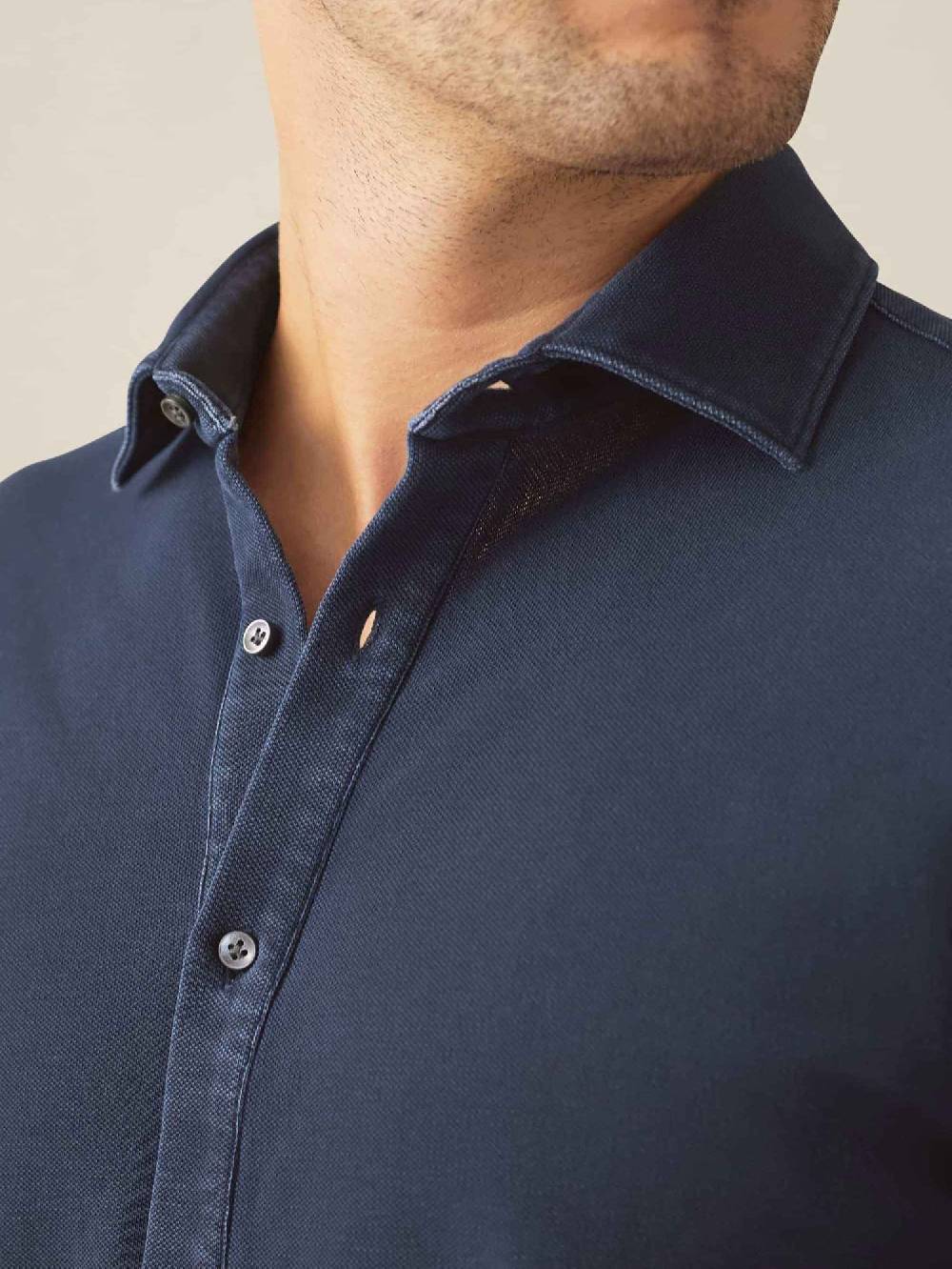 Luca Faloni Camicia SienaCotone Piqué In Saldo