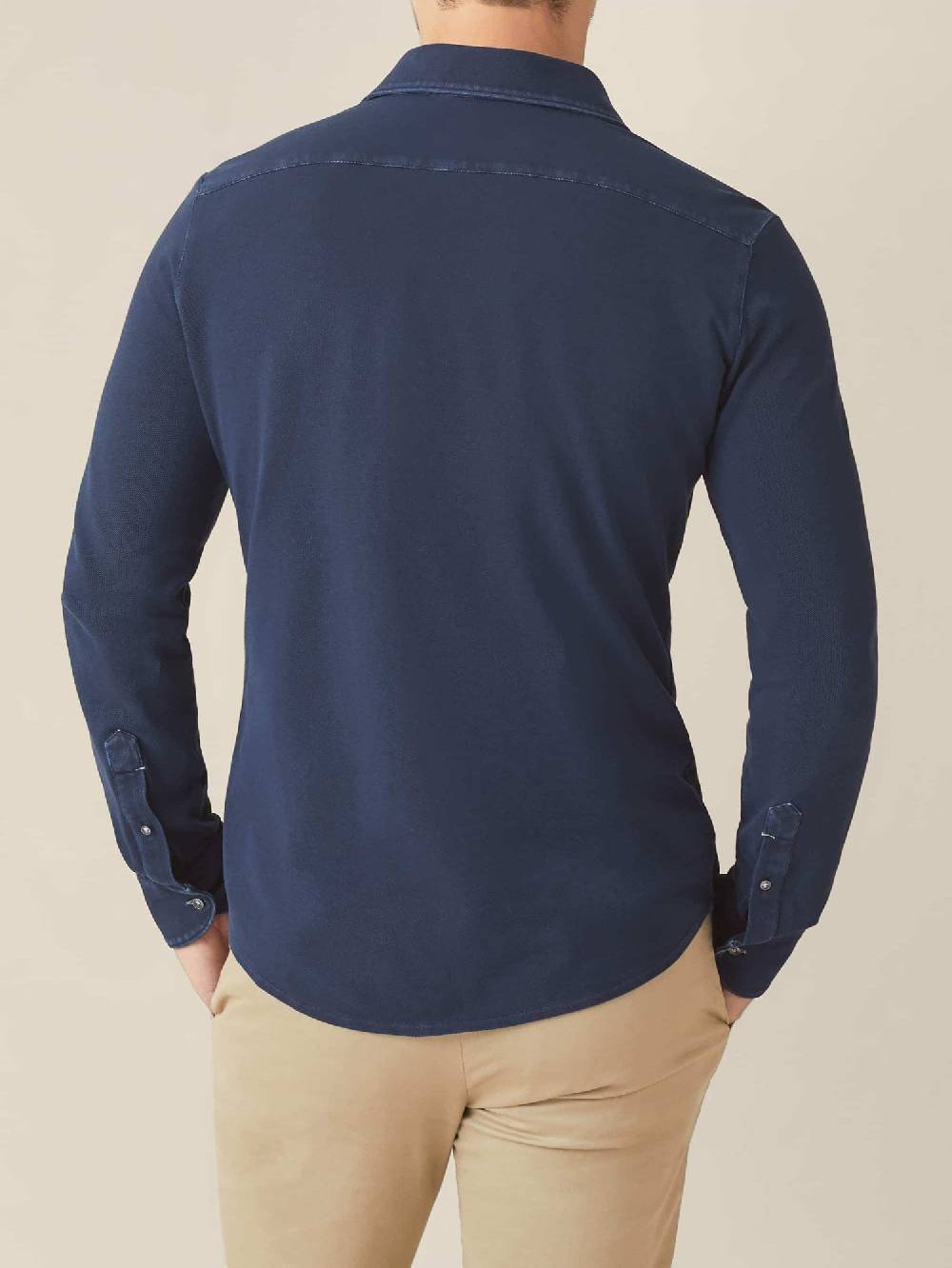 Luca Faloni Camicia SienaCotone Piqué In Saldo