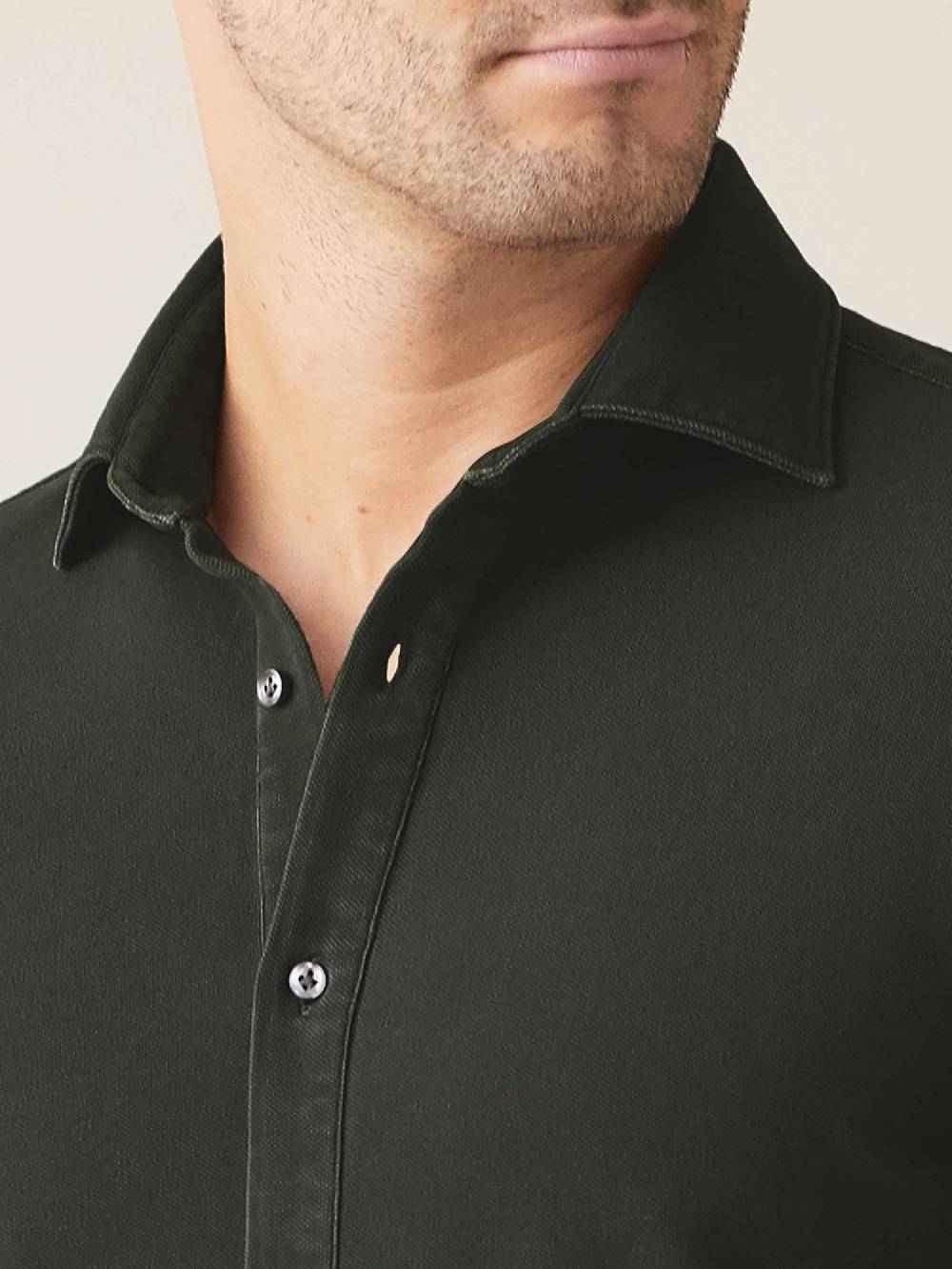 Luca Faloni Camicia SienaCotone Piqué Moda