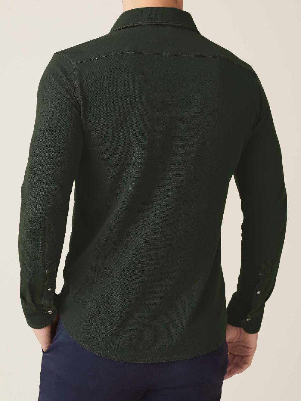 Luca Faloni Camicia SienaCotone Piqué Moda