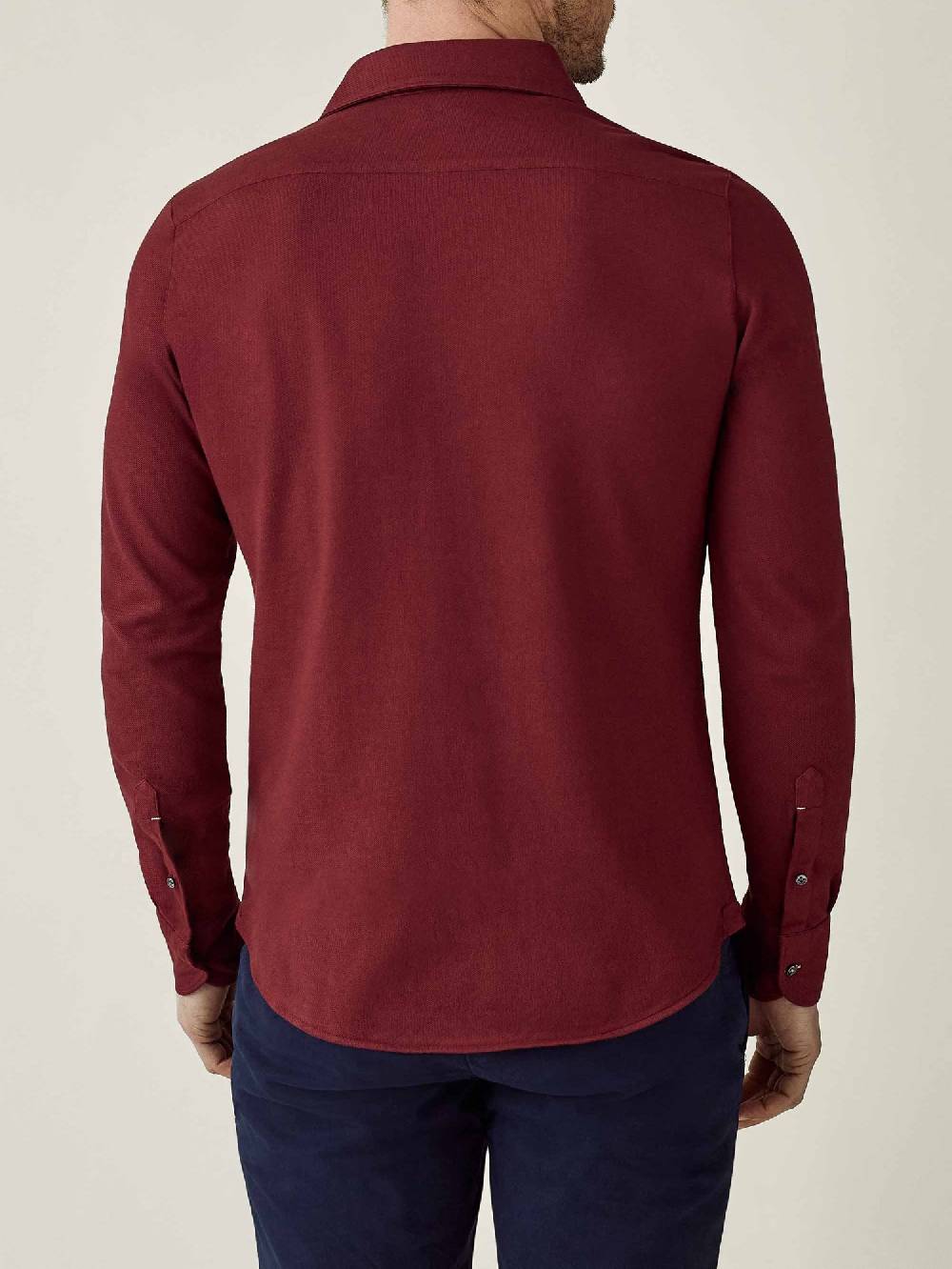 Luca Faloni Camicia SienaCotone Piqué 2025