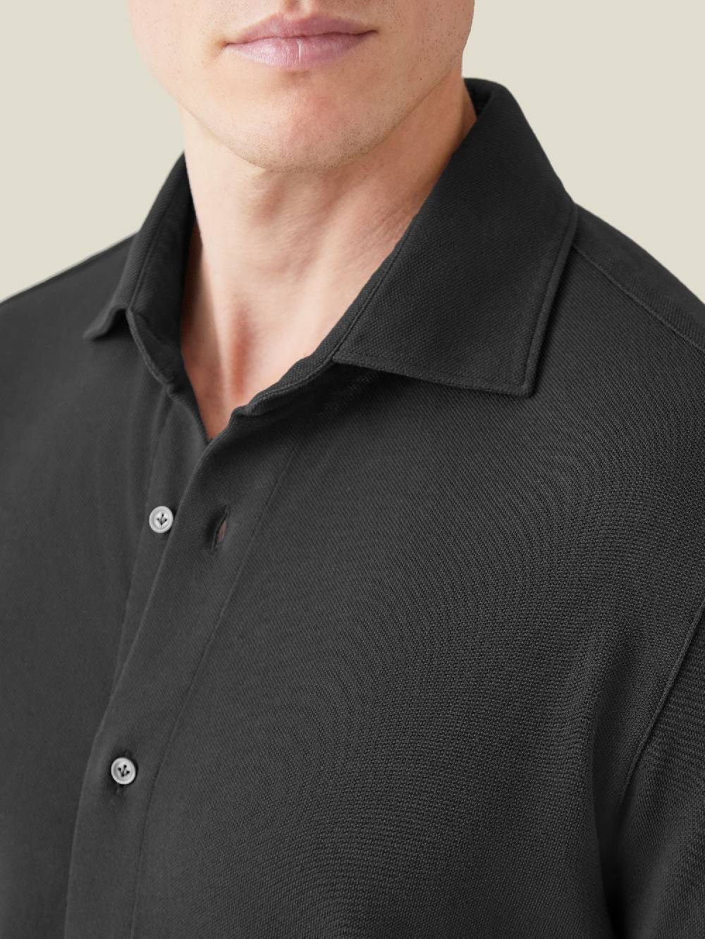 Luca Faloni Camicia SienaCotone Piqué Nuovo