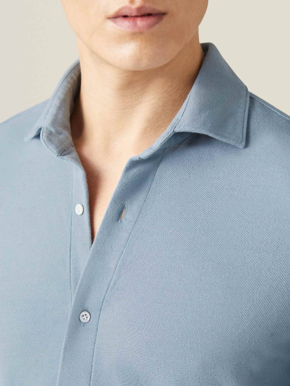 Luca Faloni Camicia SienaCotone Piqué Qualità