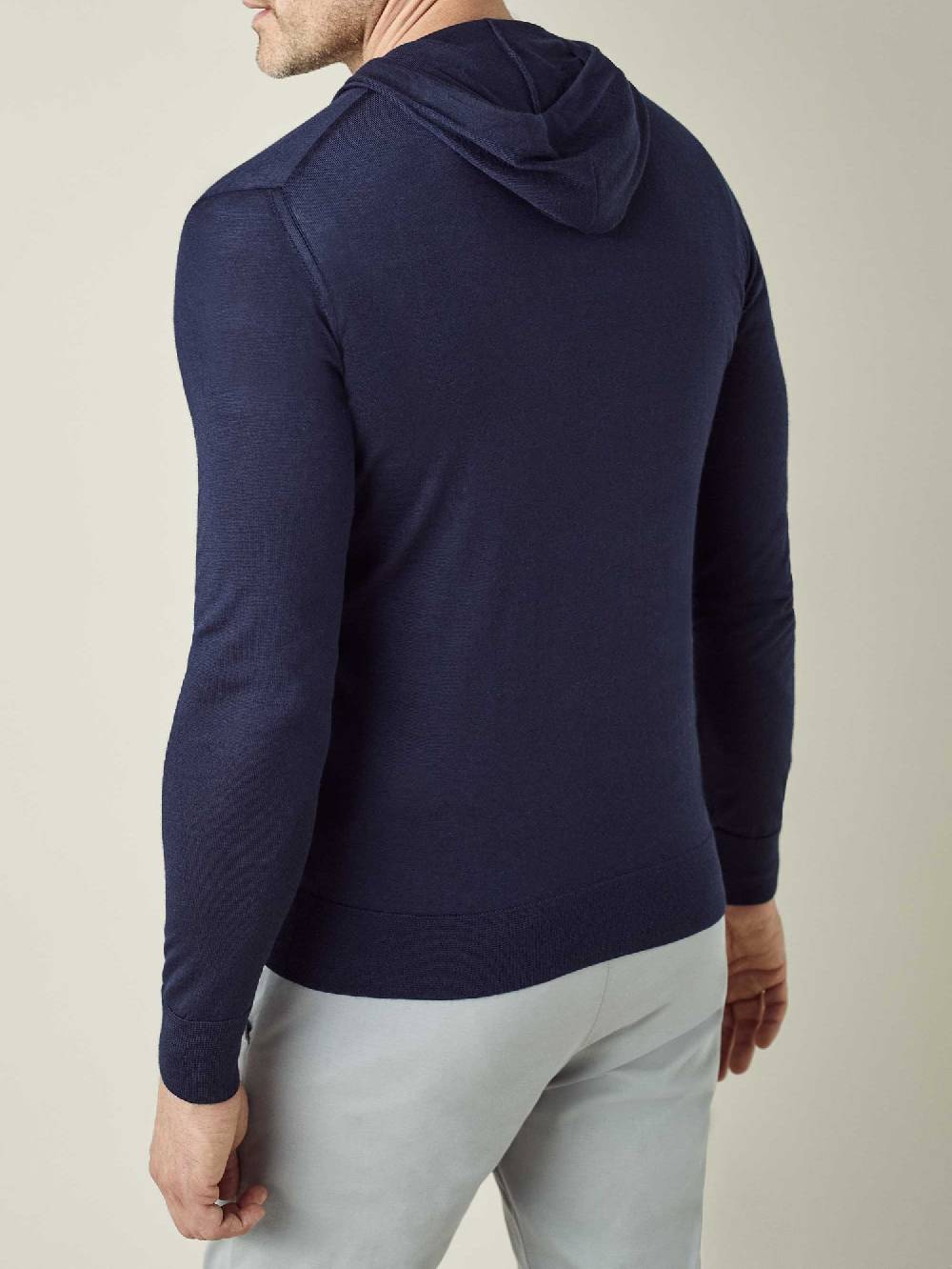 Luca Faloni Felpa con cappuccioSeta-Cashmere Promozione Limitata