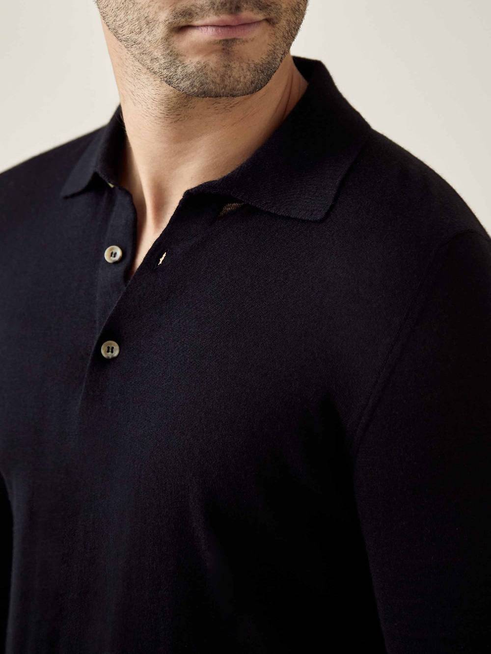 Luca Faloni Knitted PoloSeta-Cashmere I Più Venduti