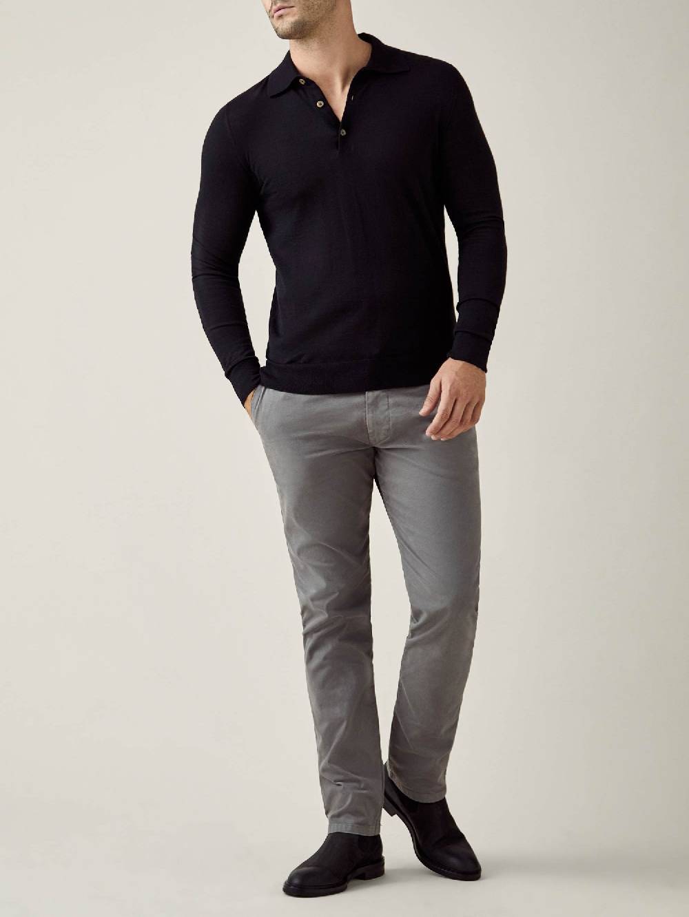 Luca Faloni Knitted PoloSeta-Cashmere I Più Venduti