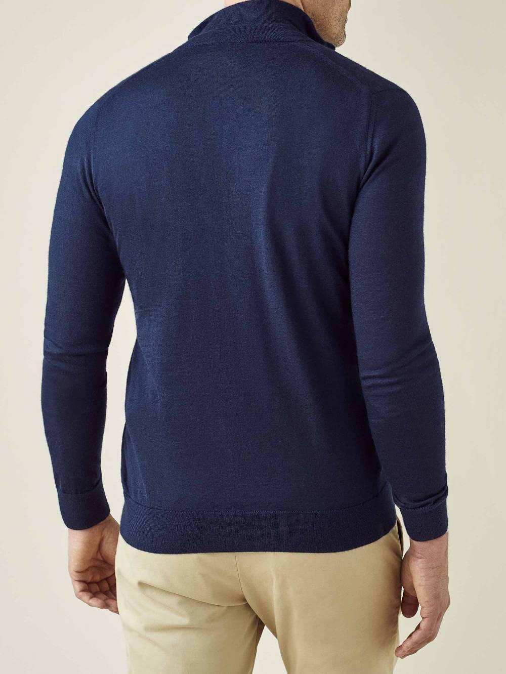 Luca Faloni Cardigan con ZipSeta-Cashmere Italia