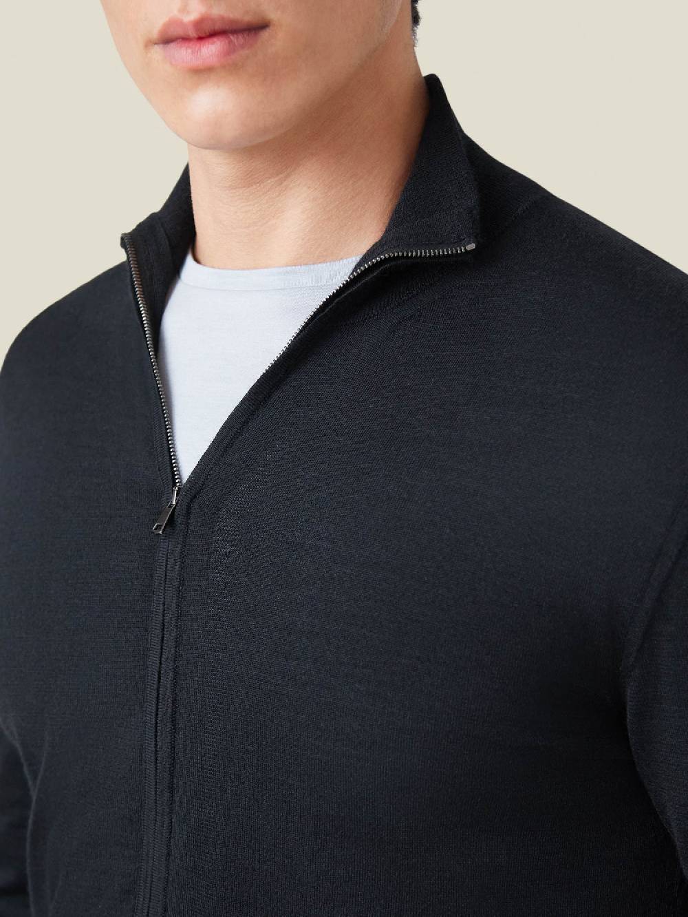 Luca Faloni Cardigan con ZipSeta-Cashmere 2025