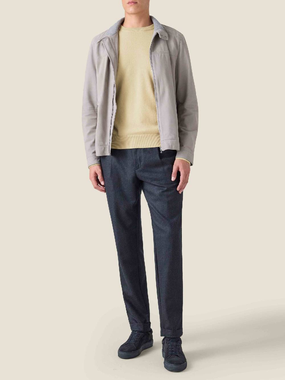 Luca Faloni Crew Neck2-Ply Cashmere Sconto