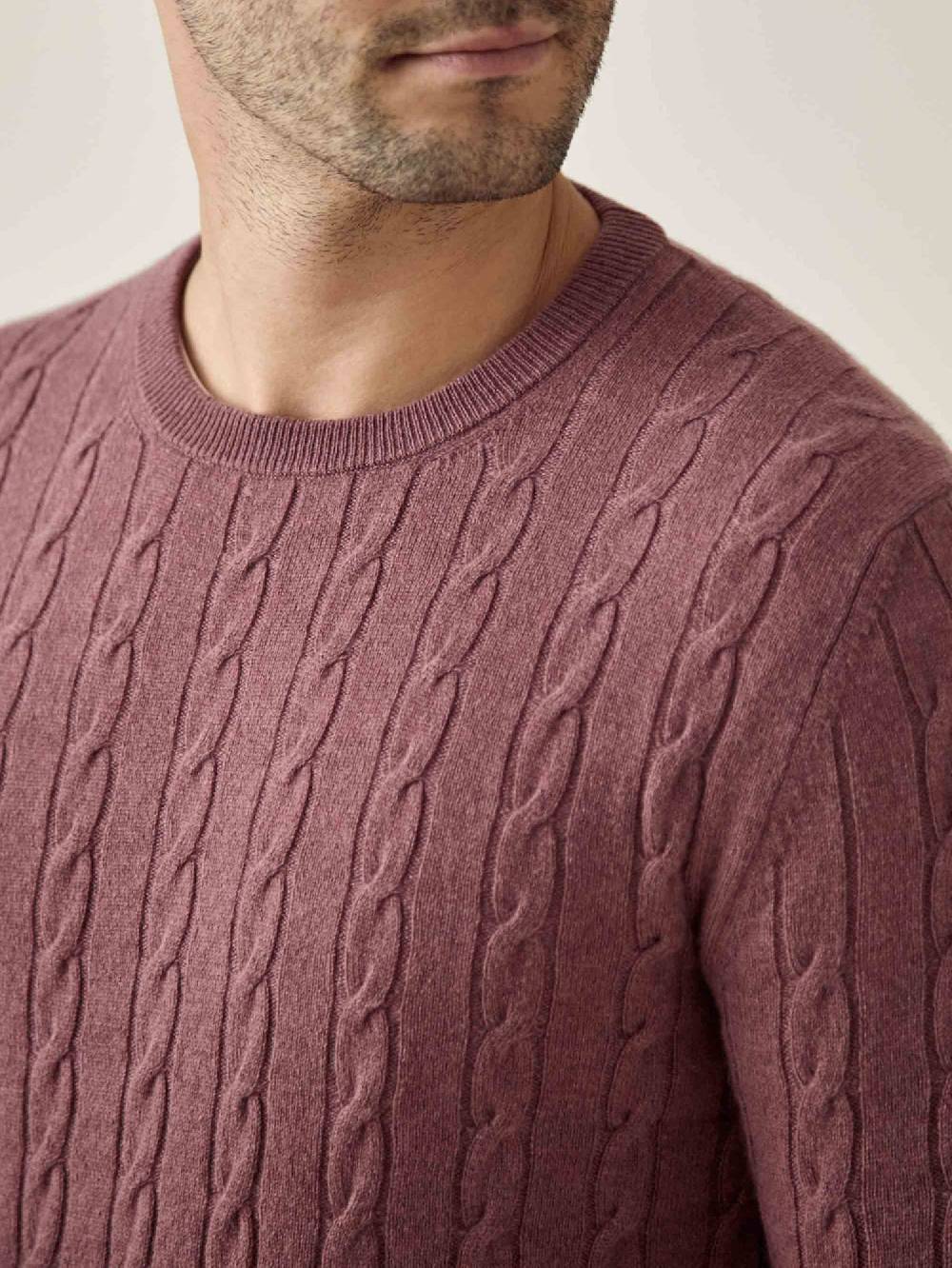 Luca Faloni Maglia a treccecashmere a 2 fili Economico