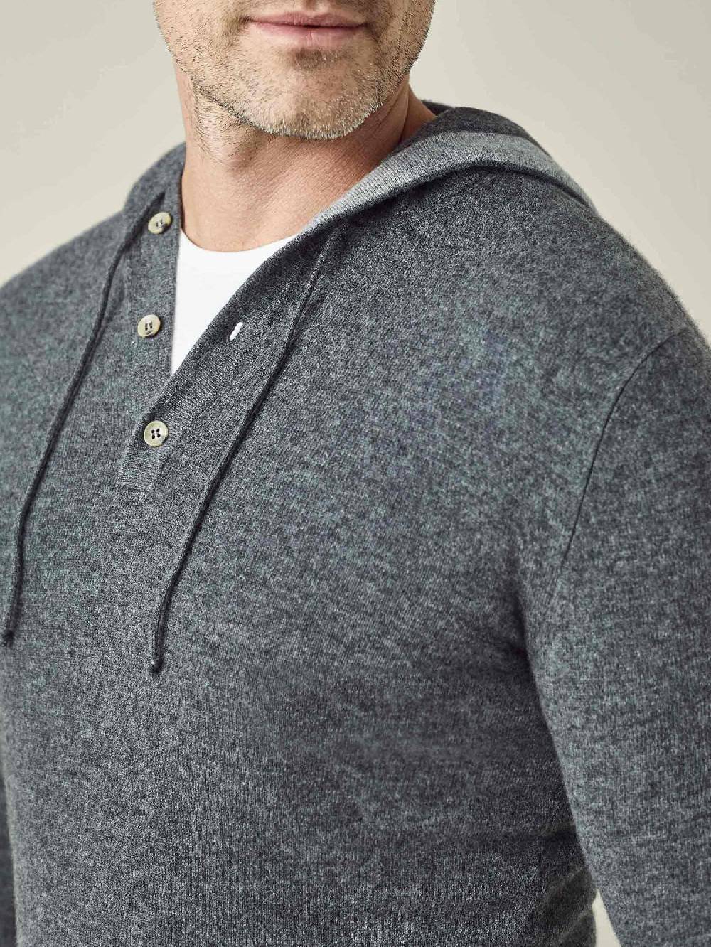 Luca Faloni Felpa con cappucciocashmere a 2 fili Offerte
