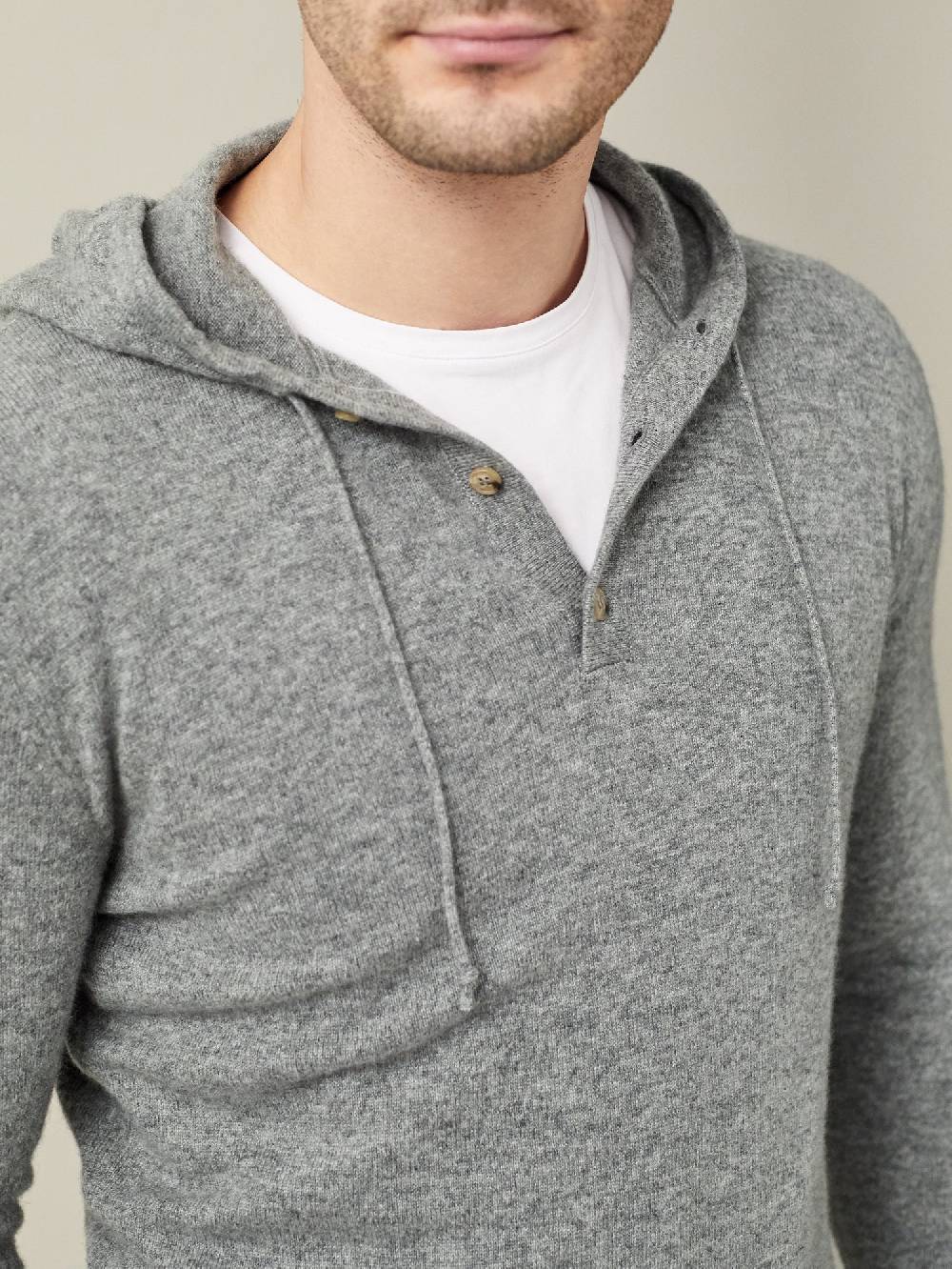Luca Faloni Felpa con cappucciocashmere a 2 fili Negozio