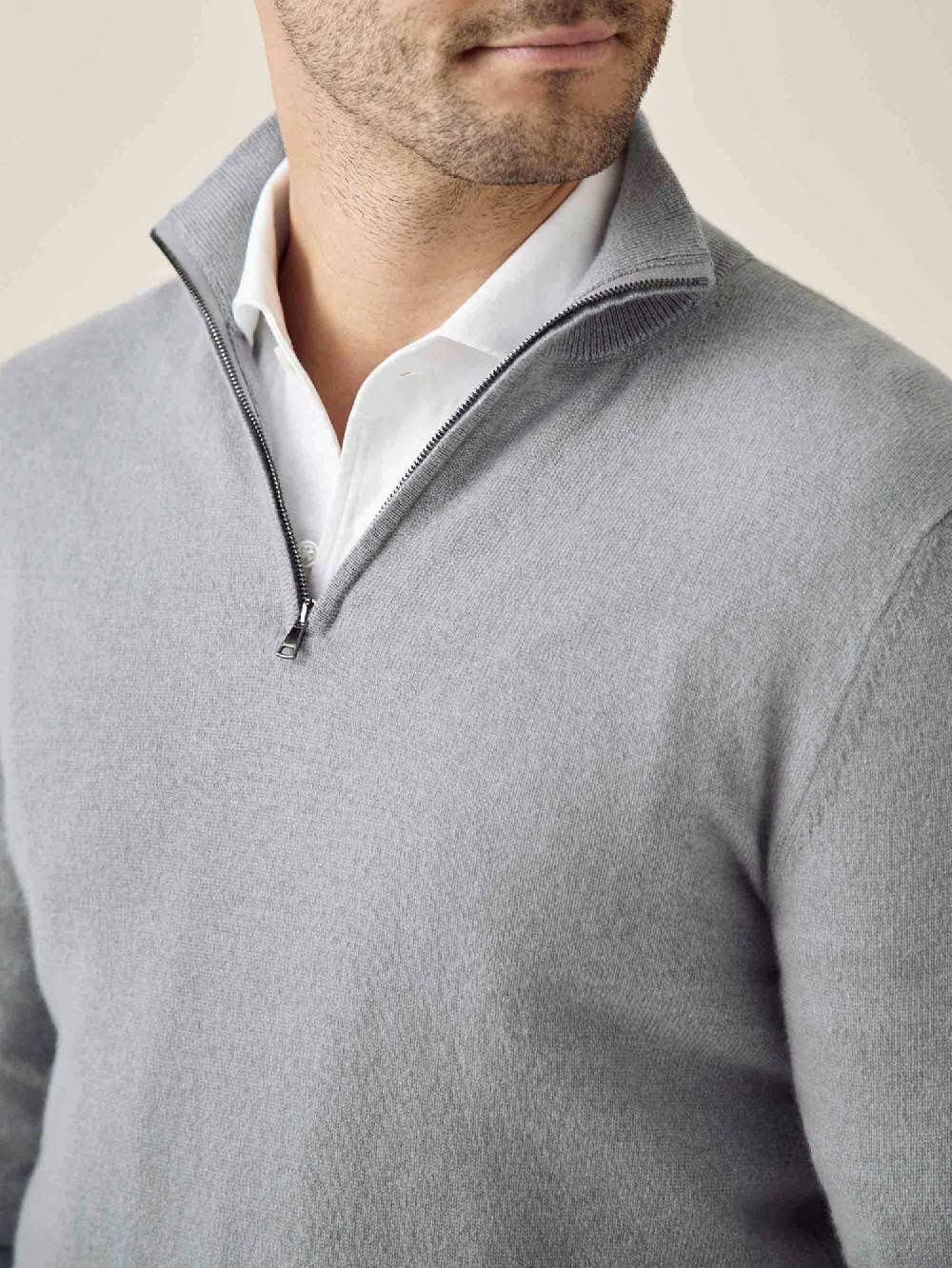 Luca Faloni Mezzocollo con Zipcashmere a 2 fili In Linea