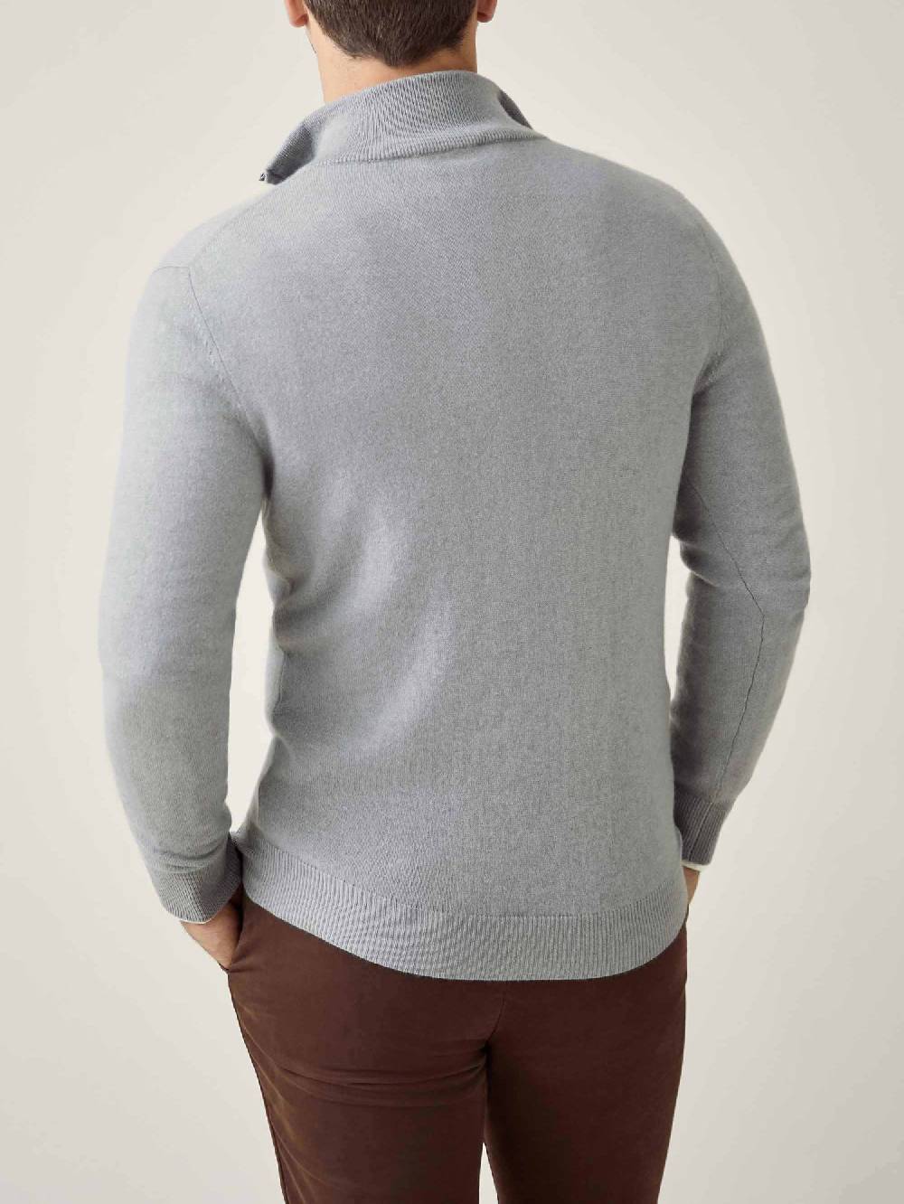 Luca Faloni Mezzocollo con Zipcashmere a 2 fili In Linea