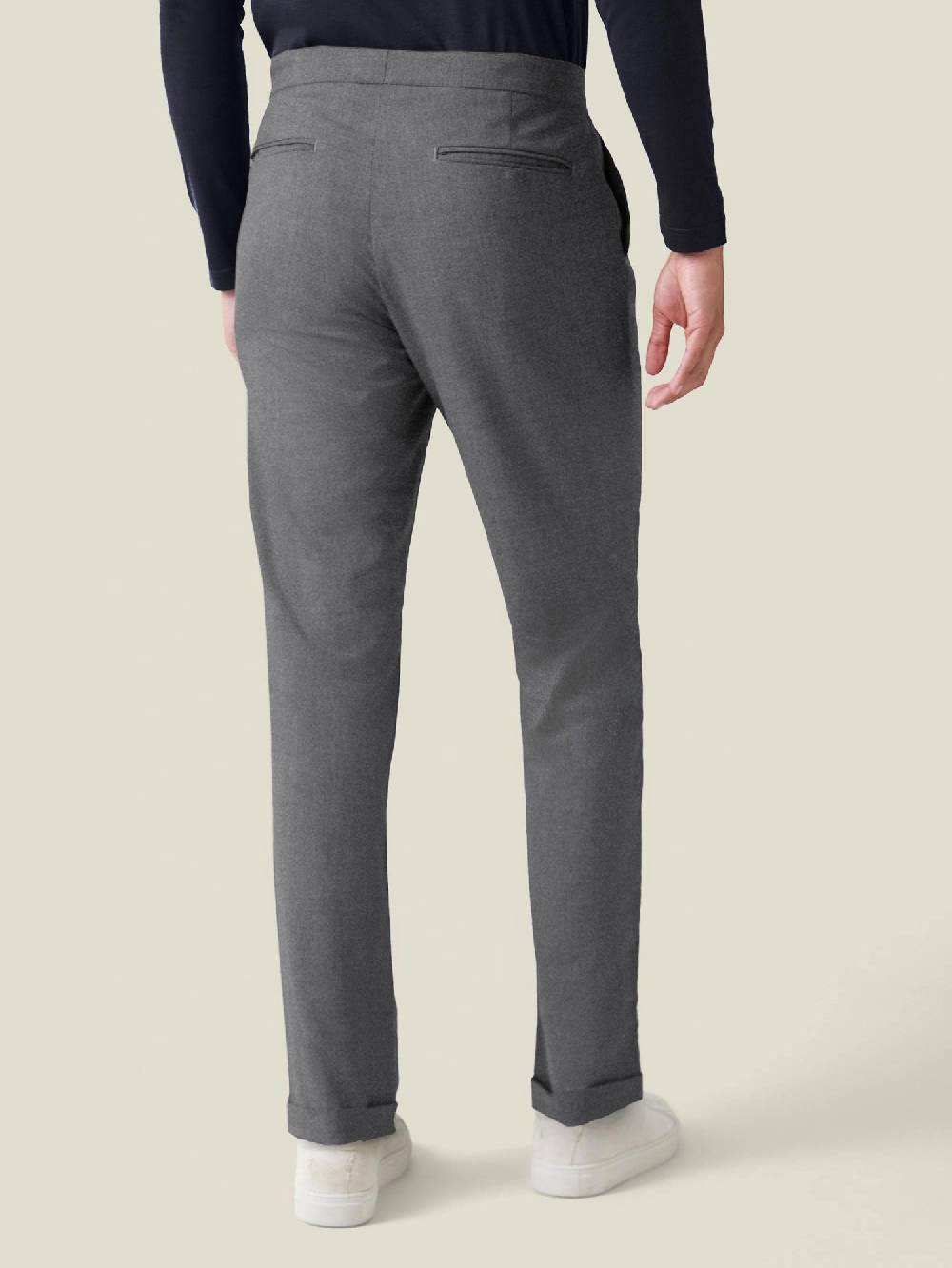 Luca Faloni Pleated TrousersVirgin Wool Vendita
