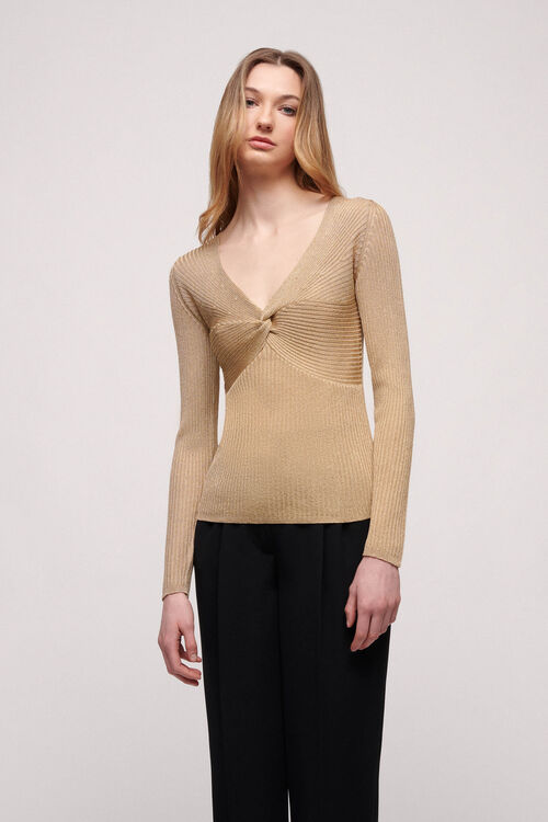 Luisa Spagnoli Zelante - Maglia in lurex Italy
