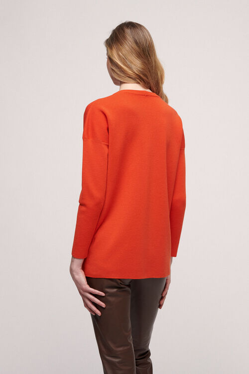 Luisa Spagnoli Mutabile - Pullover in lana Italia