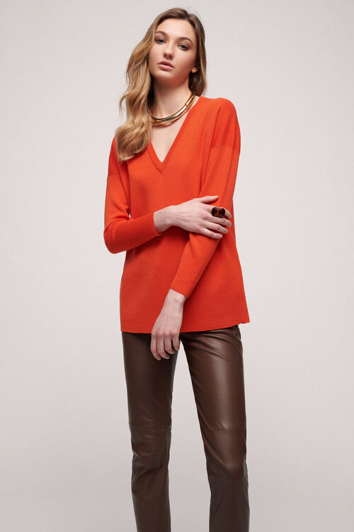 Luisa Spagnoli Mutabile - Pullover in lana Italia