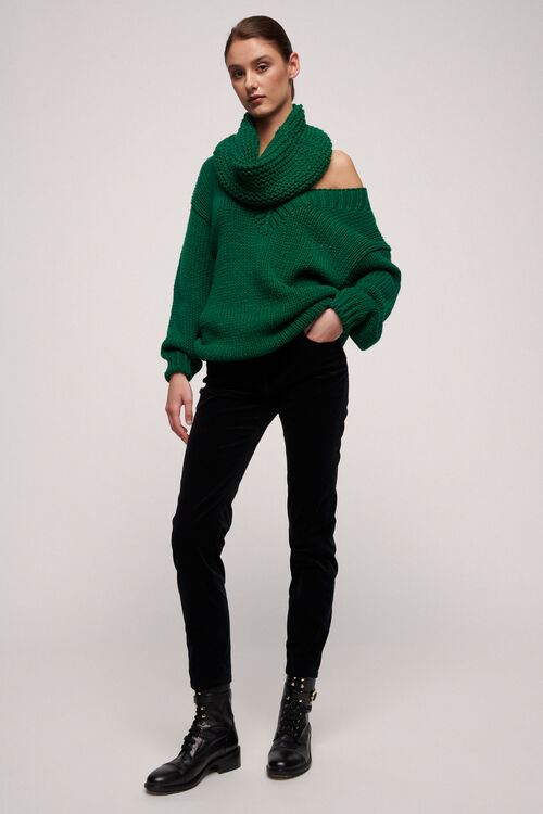 Luisa Spagnoli Marusca - Pullover in lana Saldi Di Fabbrica