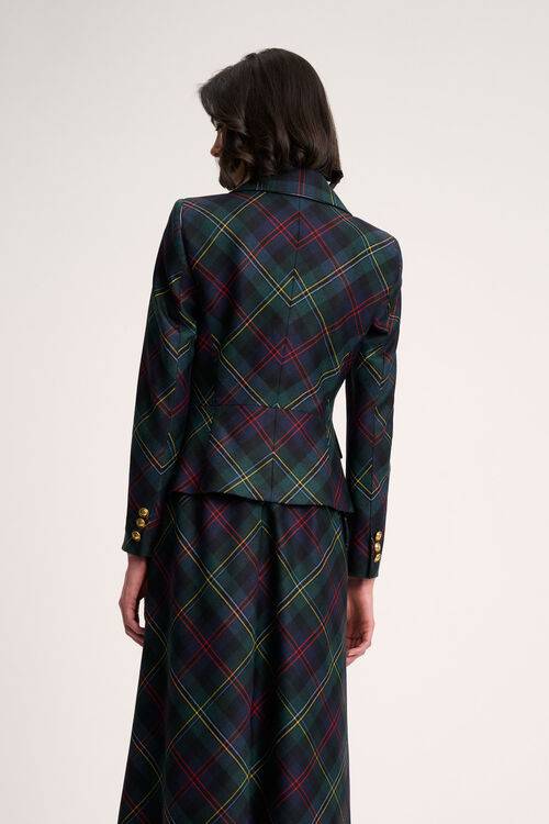 Luisa Spagnoli Soluzione - Blazer tartan Nuova