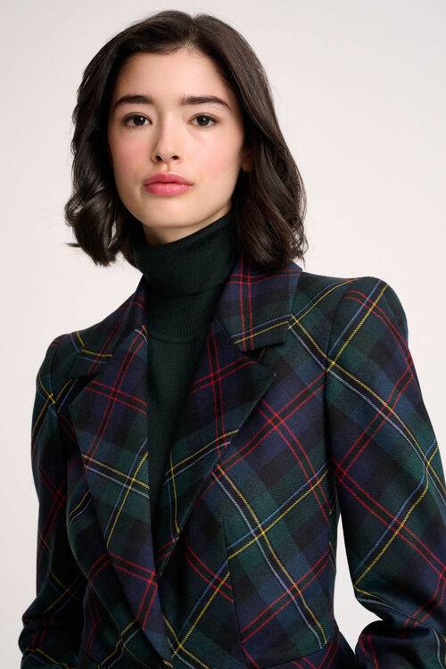 Luisa Spagnoli Soluzione - Blazer tartan Nuova