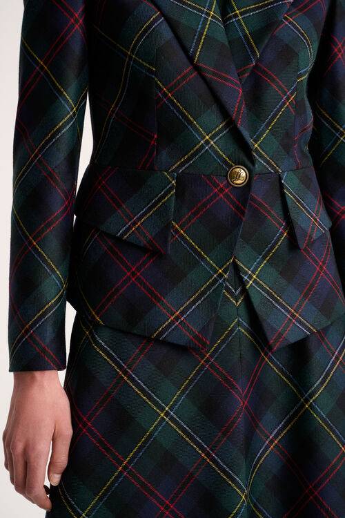 Luisa Spagnoli Soluzione - Blazer tartan Nuova