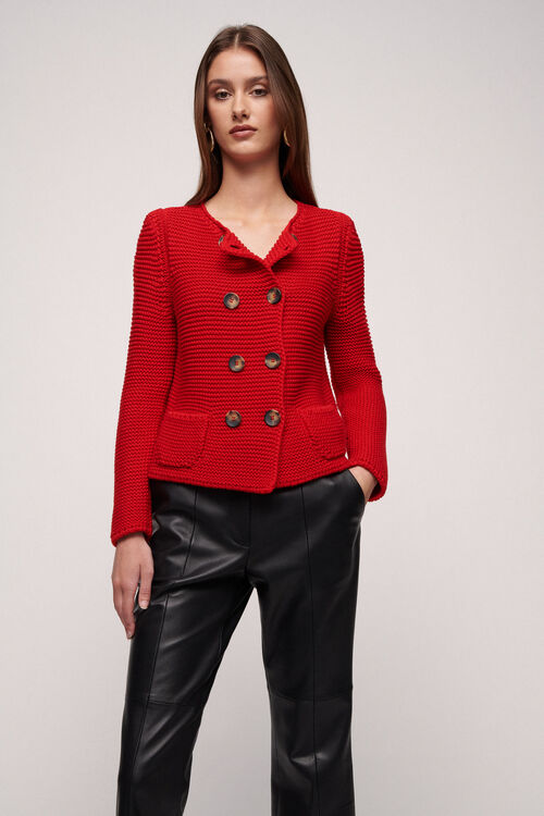 Luisa Spagnoli Mordente - Cardigan in lana Latest fashion