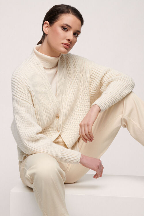 Luisa Spagnoli Mail - Cardigan in lana Offerte esclusive