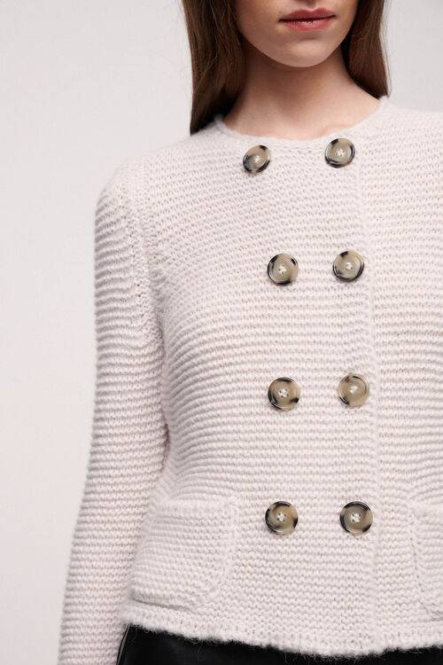 Luisa Spagnoli Mordente - Cardigan in lana Nuovi prodotti