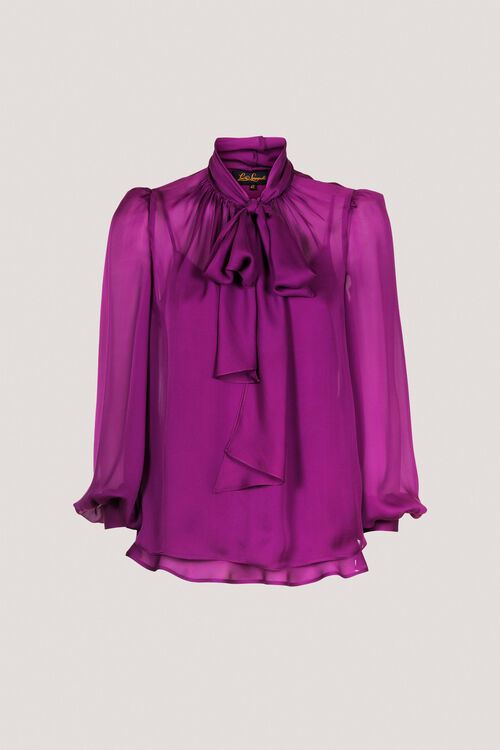 Luisa Spagnoli Luccichio - Camicia in seta Prezzo basso