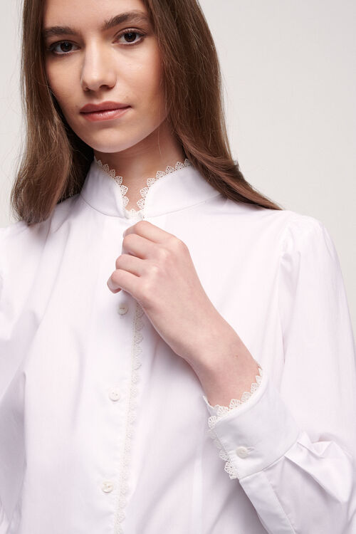 Luisa Spagnoli Lacrima - Camicia in cotone Super Saving Price