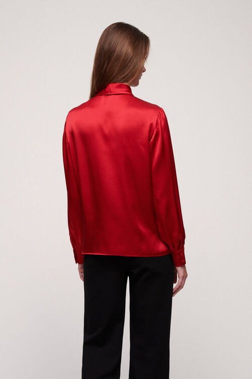 Luisa Spagnoli Lillibet - Camicia in seta Fino al 60% di sconto