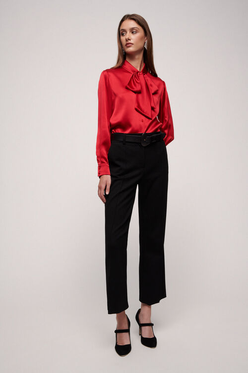 Luisa Spagnoli Lillibet - Camicia in seta Fino al 60% di sconto