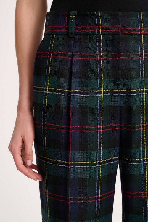 Luisa Spagnoli Ortaggio - Pantaloni tartan Trasporto libero internazionale