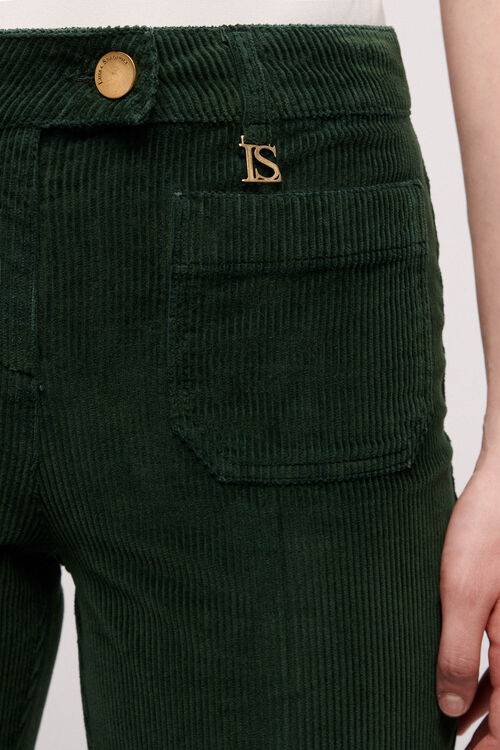 Luisa Spagnoli Onico - Pantalone flare Black Friday Prezzi