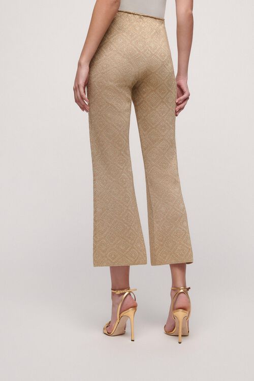 Luisa Spagnoli Zelinda - Pantalone in lurex Soddisfazione Garantita
