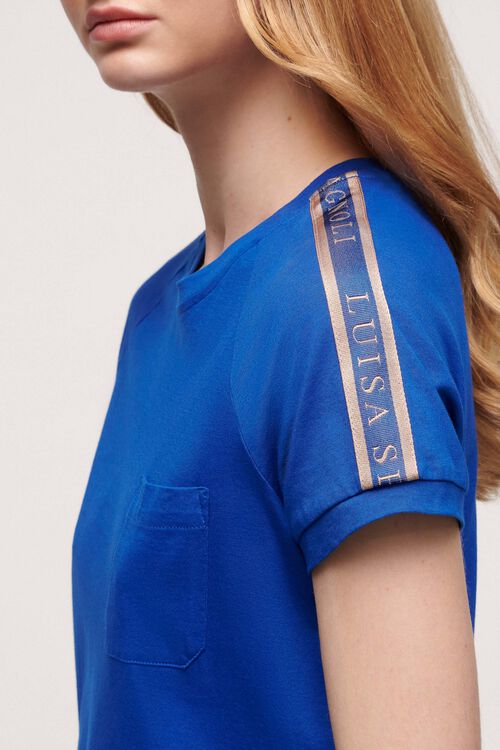 Luisa Spagnoli Lunar - T-shirt in cotone Sconto di tempo limitato