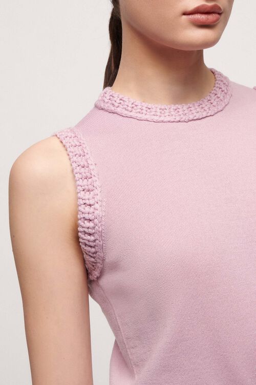 Luisa Spagnoli Mini - Top in lana Negozio online di fabbrica